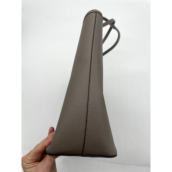 Kate Spade Lori Tote Thunder Cloud Gray Large Handbag Purse Office Quiet‎ Luxury - Picture 6 of 16